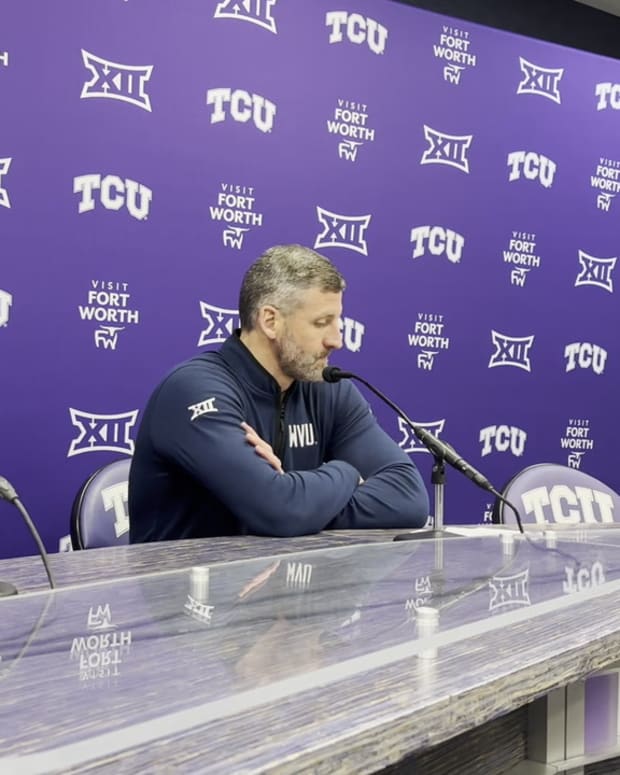 WATCH! West Virginia Coach Josh